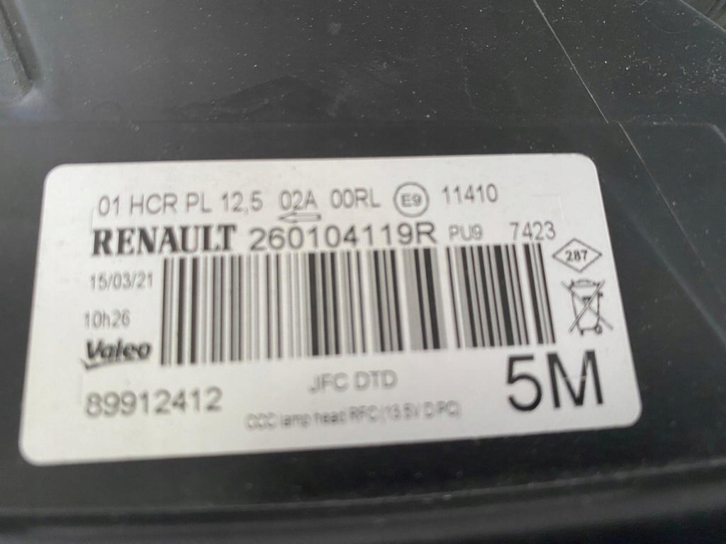 Frontscheinwerfer Renault Espace I V 260104119 LED Rechts Scheinwerfer Headlight SCH7438895228xc