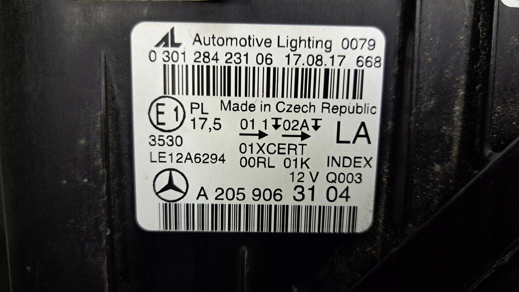 Frontscheinwerfer Mercedes-Benz W205 A2059063104 FULL LED Links Headlight