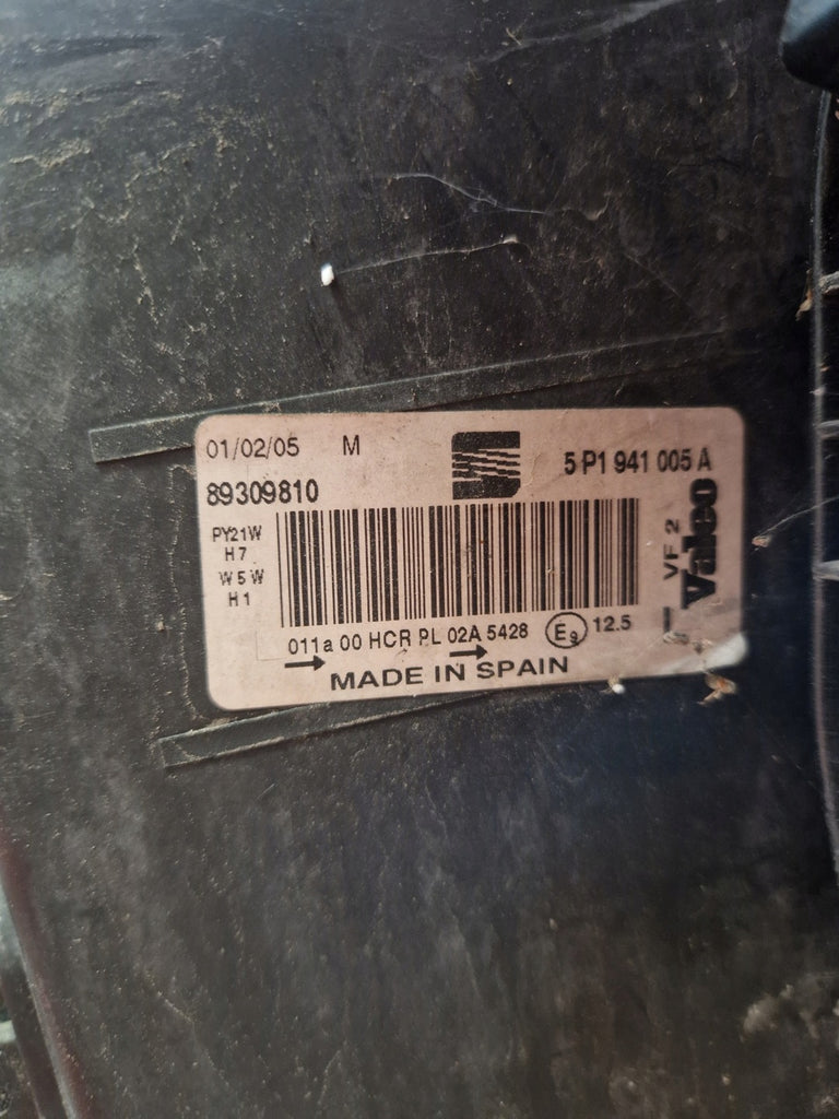 Frontscheinwerfer Seat Altea 5P1941005A LED Links Scheinwerfer Headlight