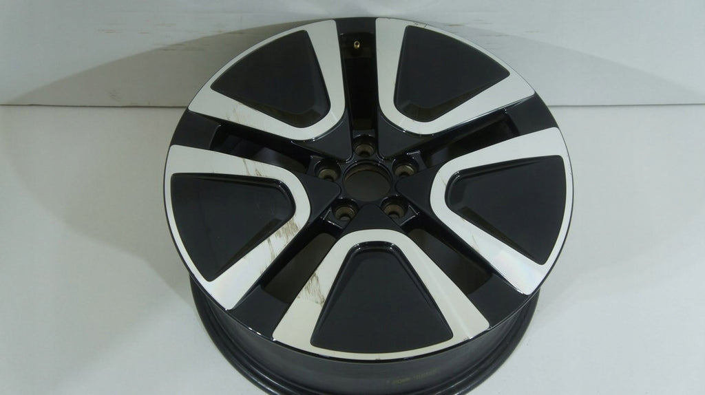 1x Alufelge 19 Zoll 7.5" 5x108 50 5ET Glanz Schwarz 31680404 Volvo Rim Wheel