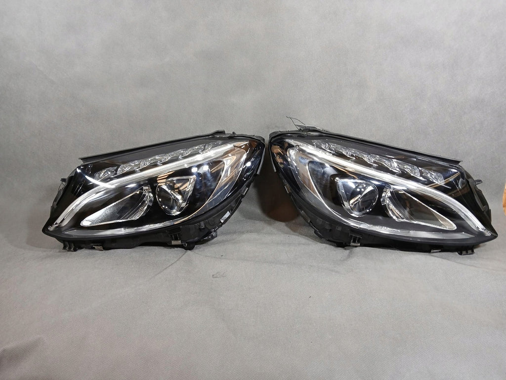 Frontscheinwerfer Mercedes-Benz W205 A2059063703 Ein Satz Scheinwerfer Headlight SCH8055122836hf