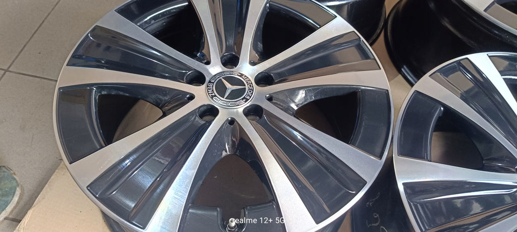 4x Alufelge 18 Zoll 8.0" 5x112 43ET Glanz Schwarz A2134013700 Mercedes-Benz W213 FEL9421653844nd