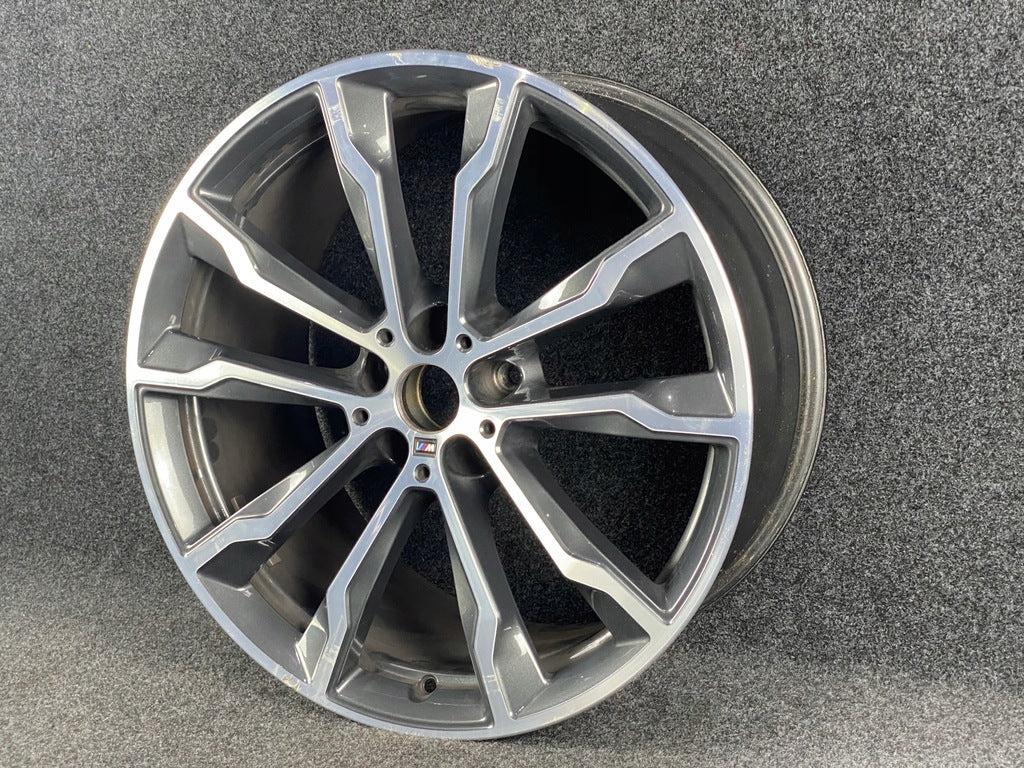 1x Alufelge 20 Zoll 9.5" 5x112 43ET 8010269 BMW X3 G01 Rim Wheel FEL9449579600ny