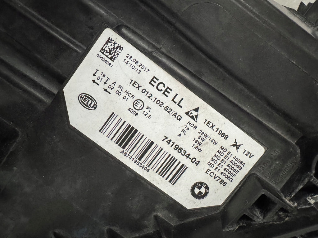 Frontscheinwerfer BMW F30 F31 7419634-04 Full LED Rechts Scheinwerfer Headlight SCH1649383154bj