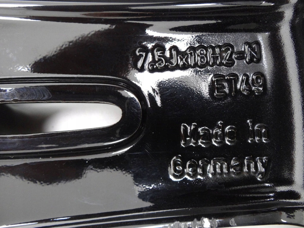 1x Alufelge 18 Zoll 7.5" 5x112 49ET Glanz Schwarz A1774010700 Mercedes-Benz W177 FEL7121471526de