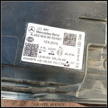 Laden Sie das Bild in den Galerie-Viewer, Frontscheinwerfer Mercedes-Benz A4639069002 LED Rechts Scheinwerfer Headlight SCH9712311111rv