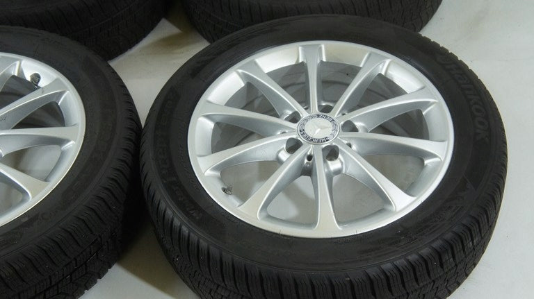 4x Alufelge 17 Zoll 6.5" 5x112 44ET Glanz Silber A1774010300 Mercedes-Benz FEL5880902394uc