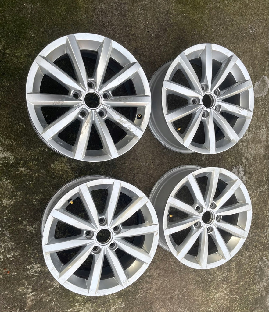 4x Alufelge 16 Zoll 6.5" 5x112 5Q0601025BQ VW Golf Vii Rim Wheel FEL1183616594yt
