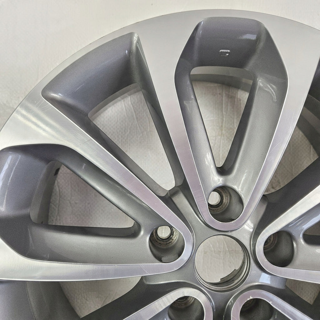 1x Alufelge 18 Zoll 6.5" 5x114.3 40ET JD18AMB73 Nissan X-Trail I Qashqai J10