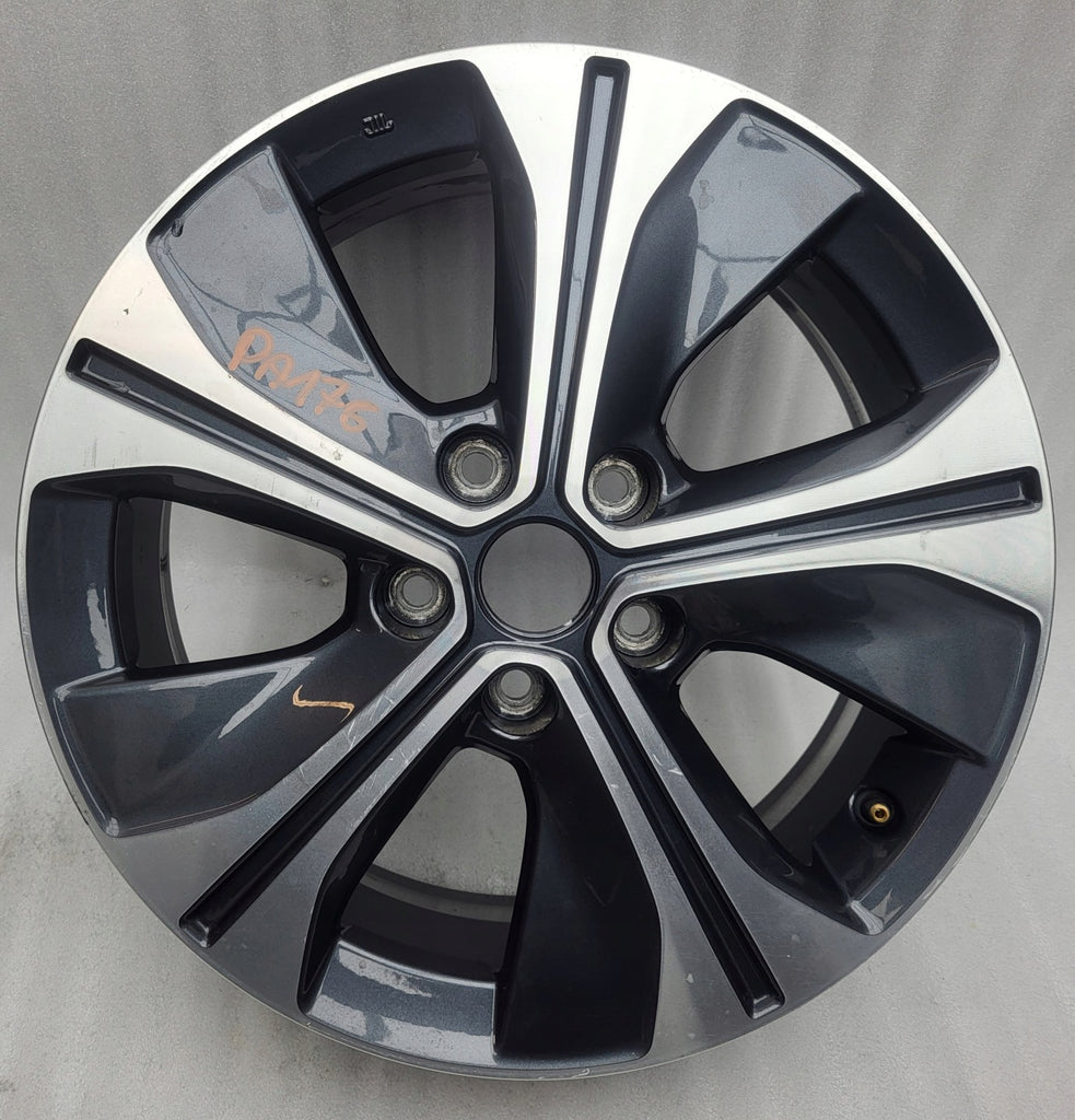 1x Alufelge 17 Zoll 6.5" 5x114.3 45ET Glanz Graphit N86701 Mg X-Trail I Pulsar FEL3861957650rj