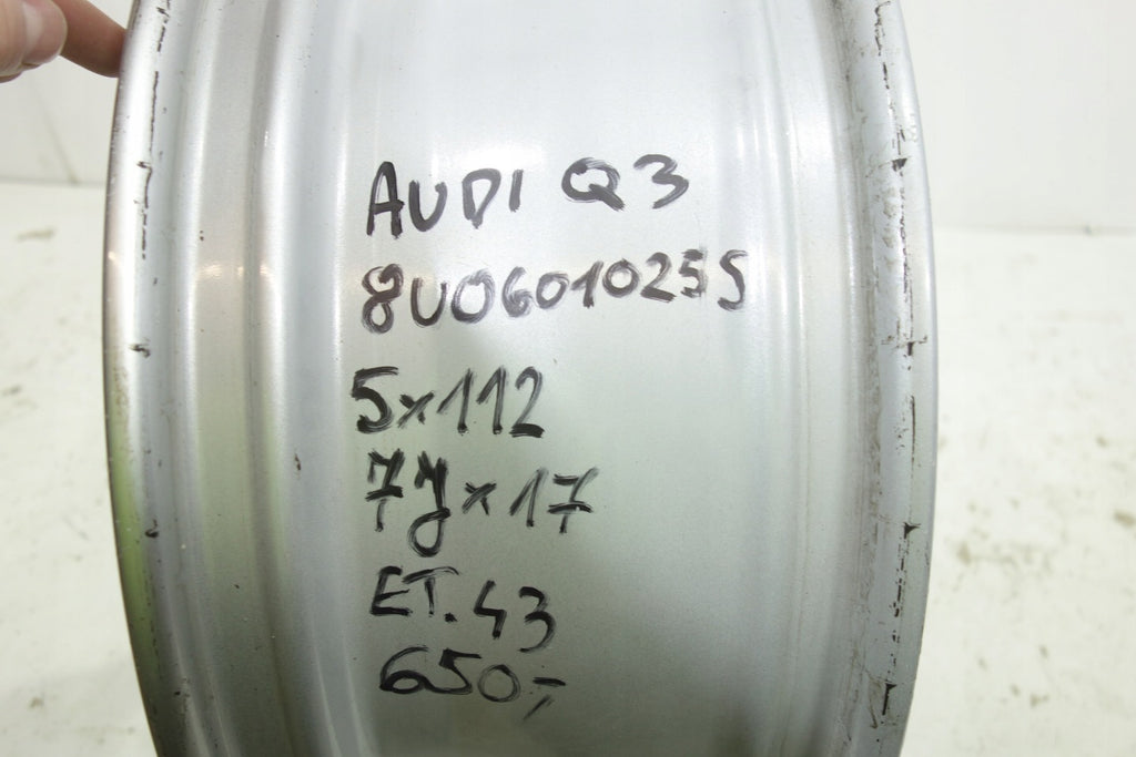 1x Alufelge 17 Zoll 7.0" 5x112 43ET 8U0601025S Audi Q3 Rim Wheel FEL9713299230ft