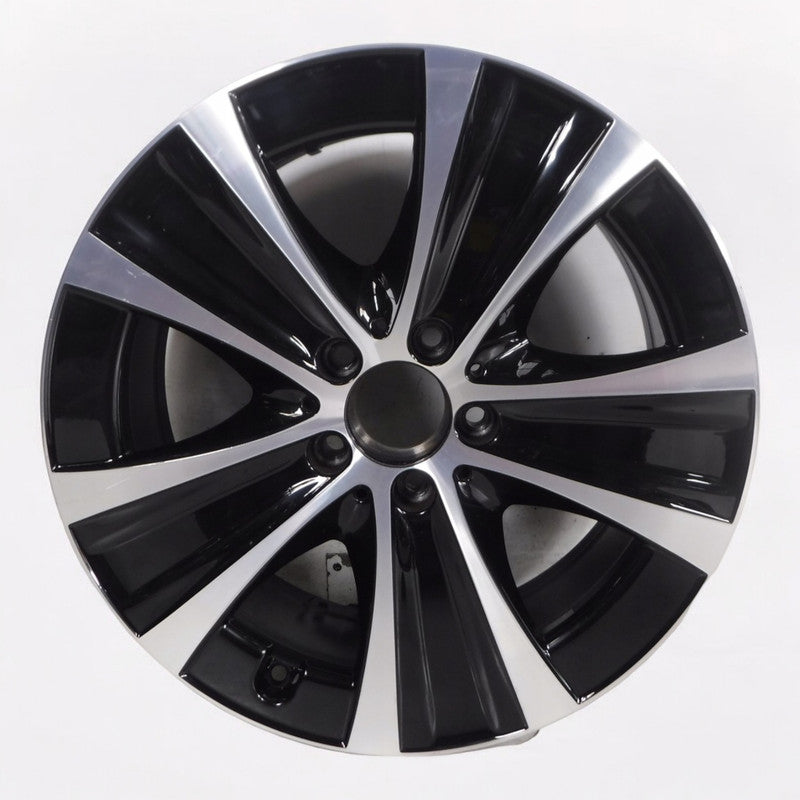 1x Alufelge 18 Zoll 8.0" 5x112 43ET Glanz Schwarz A2134013700 Mercedes-Benz W213