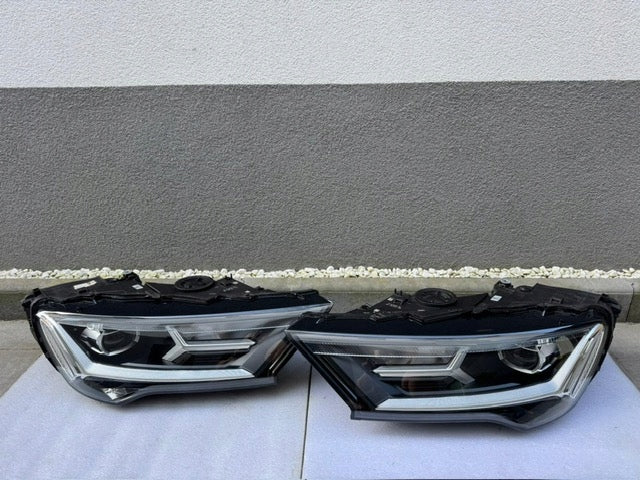 Frontscheinwerfer Audi Q7 4M0941011C 4M0941012C Full LED Ein Satz Headlight SCH5053471998in