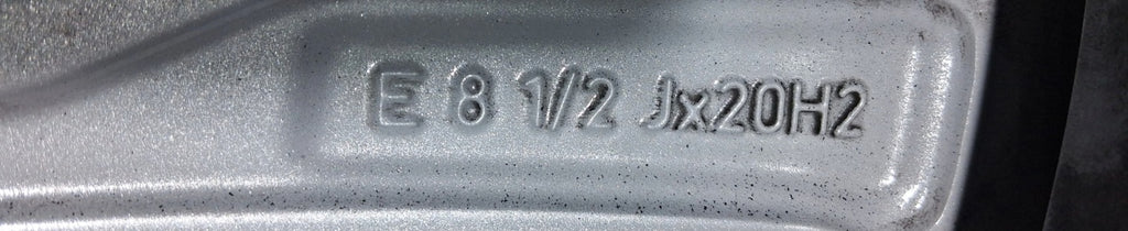 1x Alufelge 20 Zoll 8.5" 5x112 35ET Glanz Silber 6880688 BMW Rim Wheel FEL5056732529xh