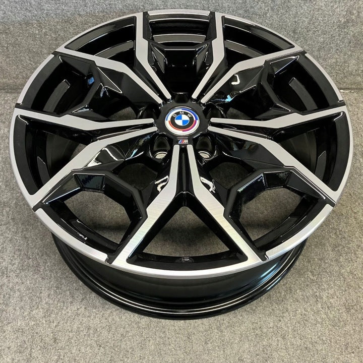 1x Alufelge 19 Zoll 7.5" 5x112 32ET Glanz Schwarz 7916263 BMW X3 G01 Rim Wheel FEL1242775537tn