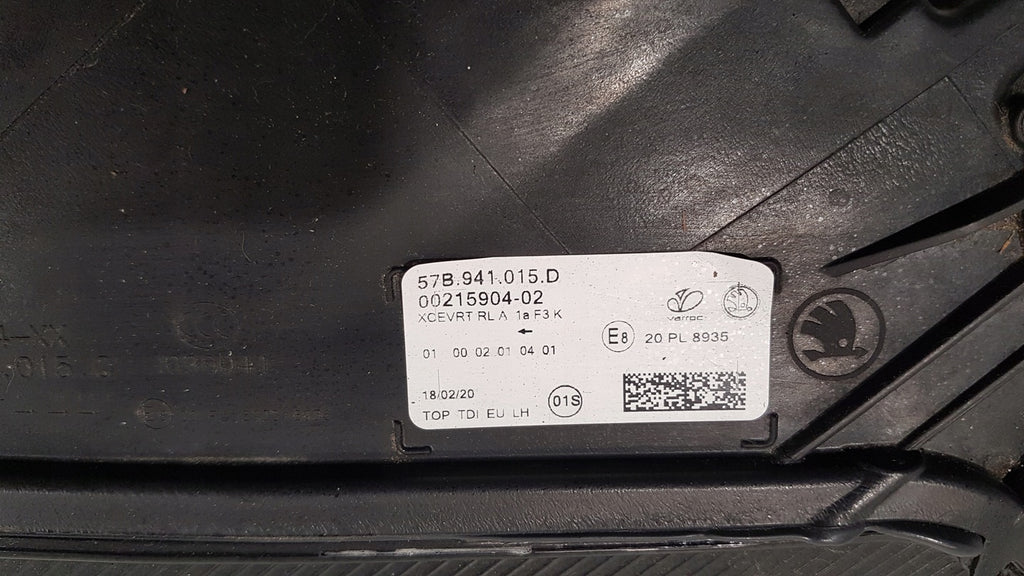 Frontscheinwerfer Skoda Karoq 57B941015D Full LED Links Scheinwerfer Headlight SCH7985366505ys