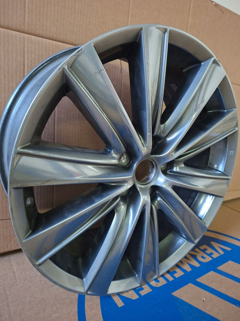 1x Alufelge 19 Zoll 7.5" 5x114.3 45ET Glanz Grau 9965157590 Mazda Cx5 Cx3 Cx9 FEL2779408302la