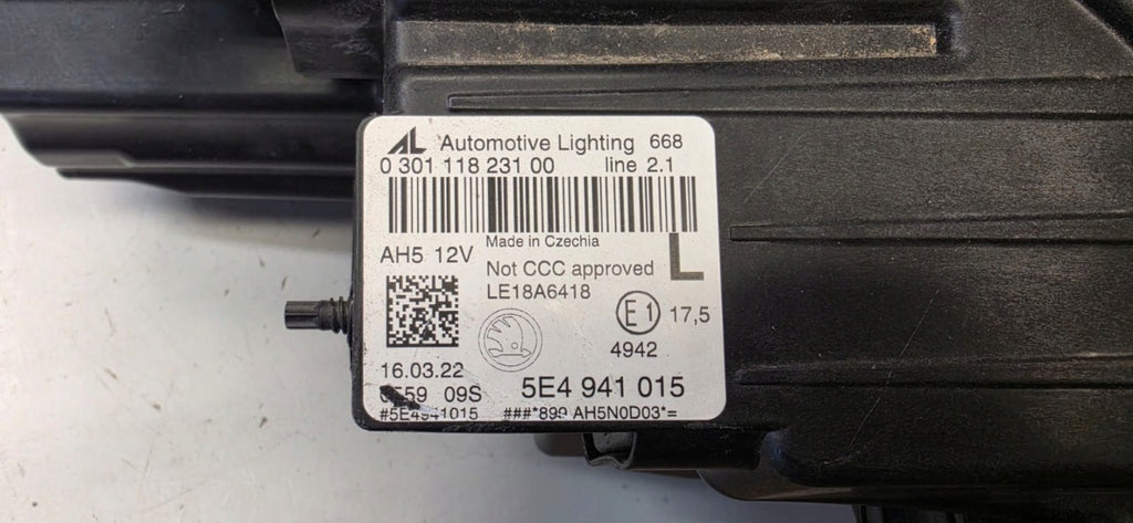 Frontscheinwerfer Skoda Octavia IV 5E4941015 LED Links Scheinwerfer Headlight SCH9419770761ct