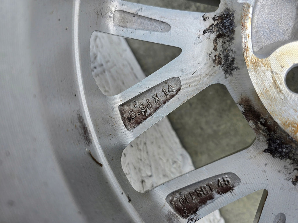 1x Alufelge 14 Zoll 5.5" 4x100 52910-G6600 Kia Picanto Rim Wheel