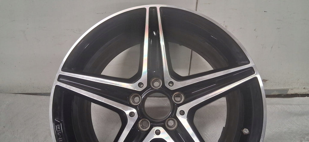 1x Alufelge 18 Zoll 9.0" 5x112 49ET Glanz A2134011900 Mercedes-Benz W213 FEL7607110347gg