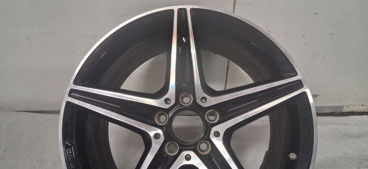 1x Alufelge 18 Zoll 9.0" 5x112 49ET Glanz A2134011900 Mercedes-Benz W213 FEL7607110347gg