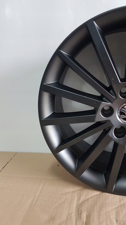 1x Alufelge 18 Zoll 7.5" 5x112 51ET 5E0601025AG Skoda Octavia Iii Rim Wheel FEL8329609240vt