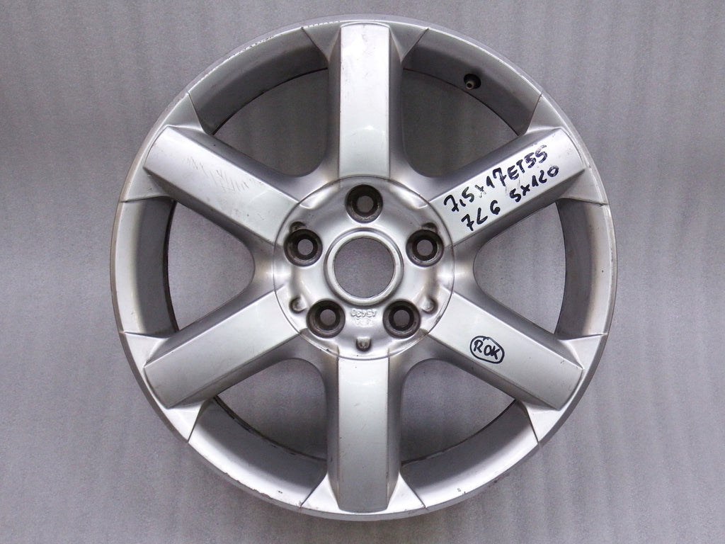 1x Alufelge 17 Zoll 7.5" 5x120 7L6601025J VW Touareg Rim Wheel