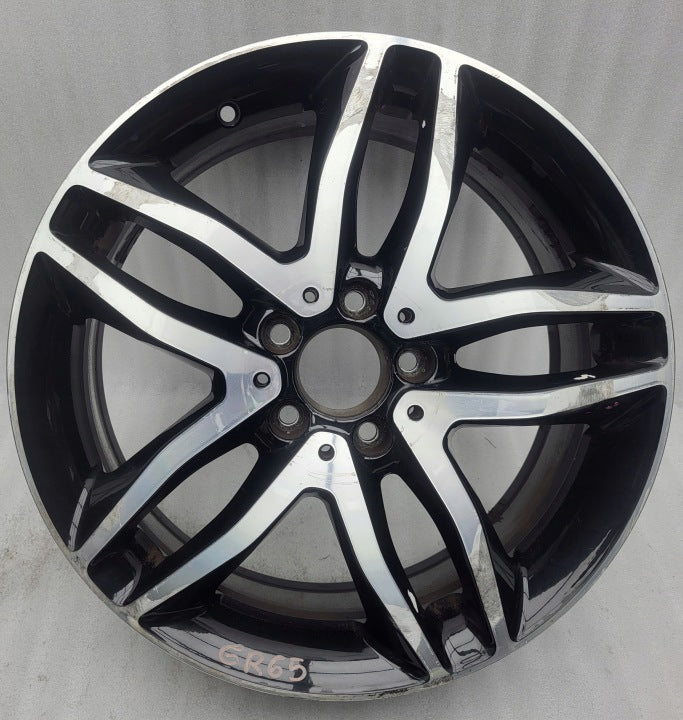 1x Alufelge 18 Zoll 7.0" 5x112 46ET Glanz Schwarz A1564010100 Mercedes-Benz X156 FEL4670983165iq