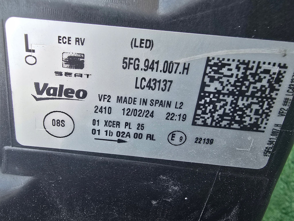 Frontscheinwerfer Cupra Formentor 5FG941007H Full LED Links Headlight SCH7131955353pt