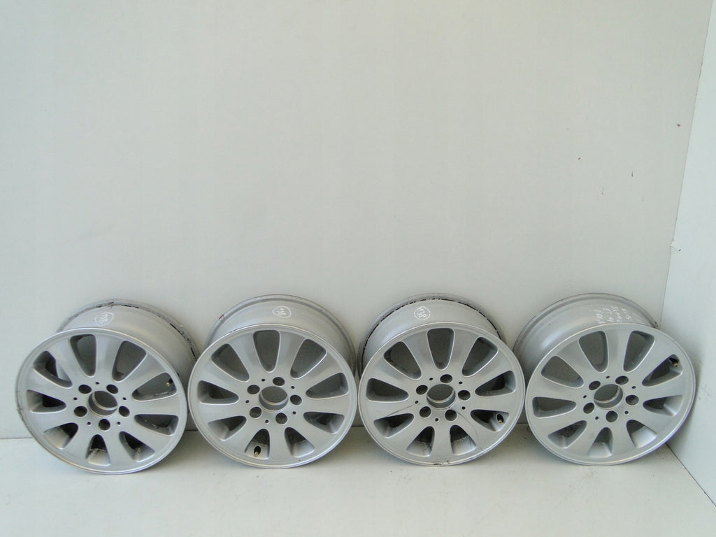 4x Alufelge 15 Zoll 6.0" 5x112 44ET Silber A1694010002 Mercedes-Benz Rim Wheel