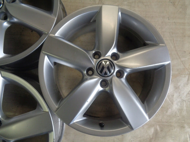 4x Alufelge 17 Zoll 7.0" 5x112 54ET 5K0601025AA Seat Golf Rim Wheel FEL4929374956qe