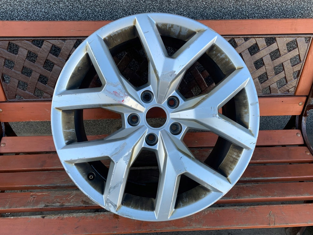 1x Alufelge 19 Zoll 8.0" 5x120 43ET Glanz Silber 2H6601025C VW Amarok Rim Wheel FEL4670333470sf