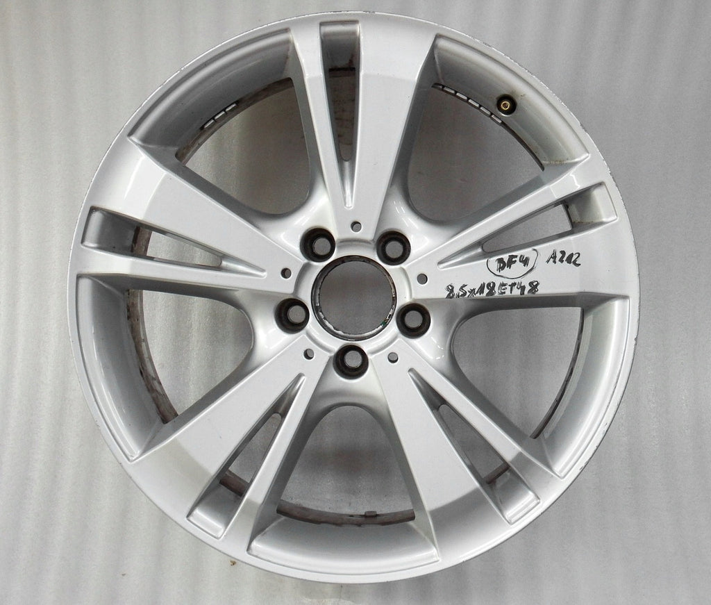 1x Alufelge 18 Zoll 8.5" 5x112 46ET Glanz Silber Mercedes-Benz W212 Rim Wheel FEL4128347924ja