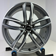 Load image into Gallery viewer, 1x Alufelge 20 Zoll 9.0" 5x112 37ET Glanz Graphit 4H0601025BS Audi Rim Wheel FEL9654315928kv