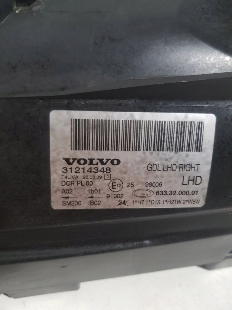 Frontscheinwerfer Volvo Xc70 31214348 Xenon Rechts Scheinwerfer Headlight SCH6101829824no