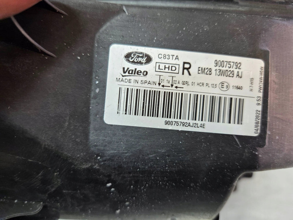 Frontscheinwerfer Ford S-Max 90075792 EM2B13W029AJ Rechts Scheinwerfer Headlight SCH1224237084va