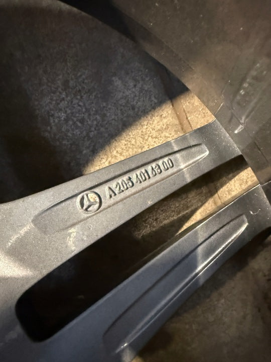 1x Alufelge 19 Zoll 10.5" 5x112 57ET Glanz Graphit A2054016300 Mercedes-Benz Amg FEL2152188605me
