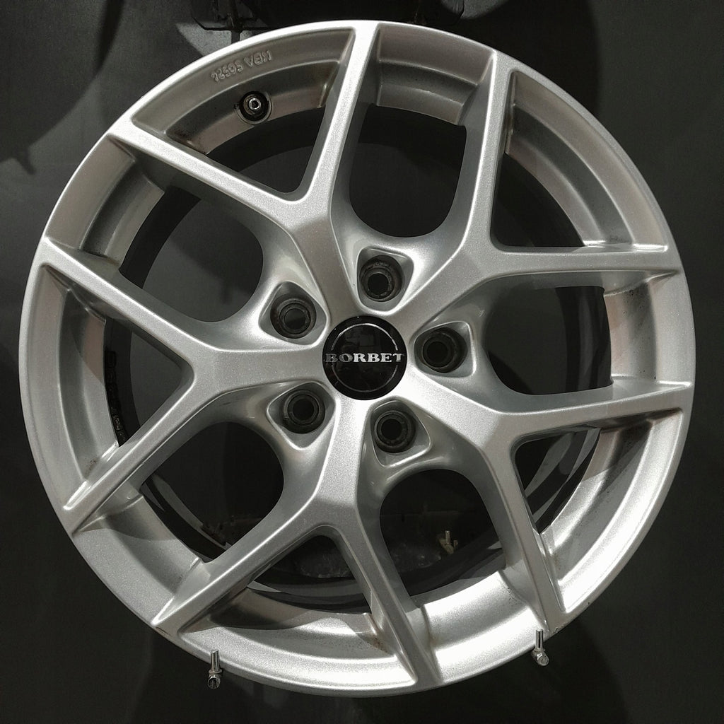 4x Alufelge 16 Zoll 7.0" 5x112 38ET Glanz Silber Audi C6 A4 B6 B7 Rim Wheel FEL5363838143ve