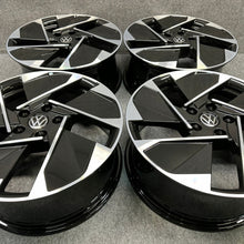 Laden Sie das Bild in den Galerie-Viewer, 4x Alufelge 18 Zoll 7.5" 5x112 50ET Glanz Graphit 10A601025C Mg Id.3 E11 FEL9761795508rv