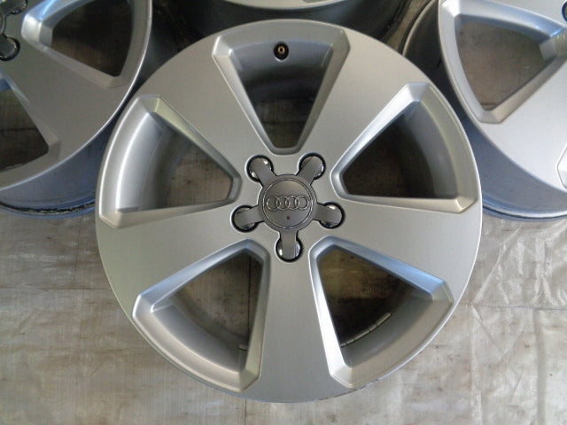 4x Alufelge 17 Zoll 7.5" 5x112 51ET Glanz Silber 8V0601025BK Audi A3 Rim Wheel FEL3062136232xl
