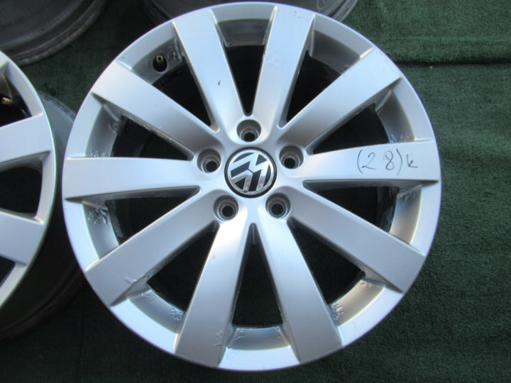 4x Alufelge 17 Zoll 6.5" 5x112 42ET 3AA601025K VW Scirocco Passat B7 Rim Wheel FEL9300634238fb