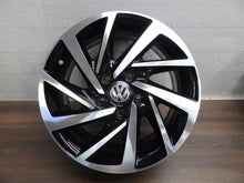 Laden Sie das Bild in den Galerie-Viewer, 4x Alufelge 16 Zoll 6.5" 5x112 46ET Glanz Schwarz 5G0601025DM VW Golf Vii FEL9903894248ns