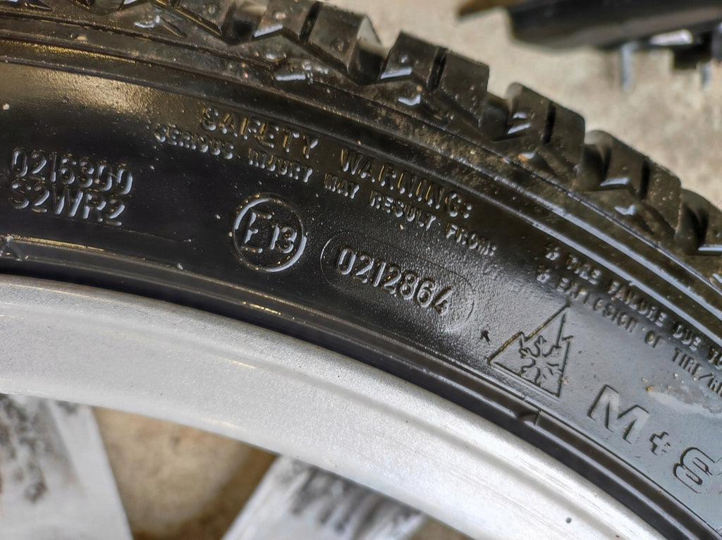 1x Alufelge 18 Zoll 7.5" 5x108 46ET Glanz Silber GX73-1007-DA Jaguar Xf