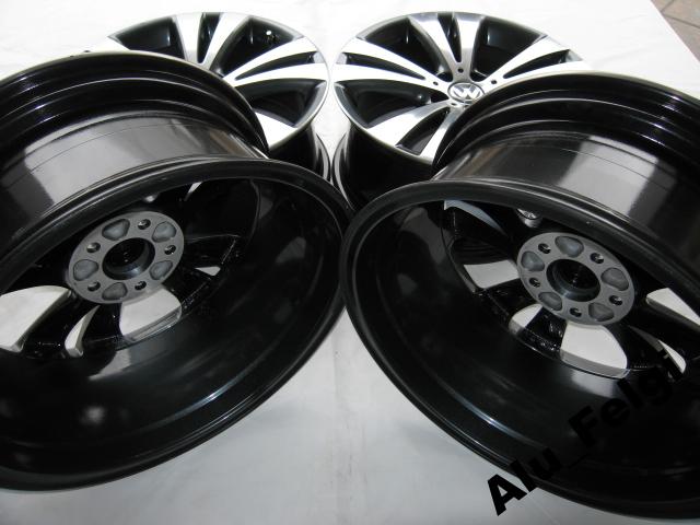 1x Alufelge 18 Zoll 8.0" 5x112 44ET Glanz Graphit 3C0601025 Mg Passat Rim Wheel