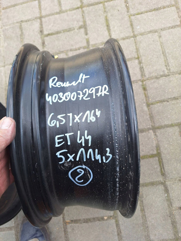 1x Alufelge 16 Zoll 6.5" 44ET Renault Captur Ii Rim Wheel FEL2571826785cp