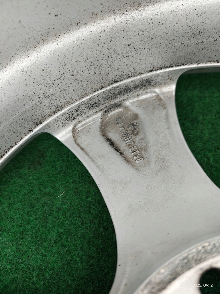 1x Alufelge 18 Zoll 8.0" 5x112 38ET A2534010800 Mercedes-Benz Glc X253 Rim Wheel