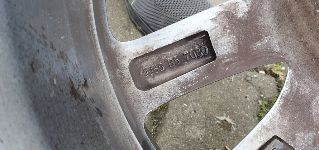 1x Alufelge 18 Zoll 7.0" 5x114.3 45ET Glanz Graphit 9965B57080 Mazda Cx3 Cx-3 FEL8791014409cq