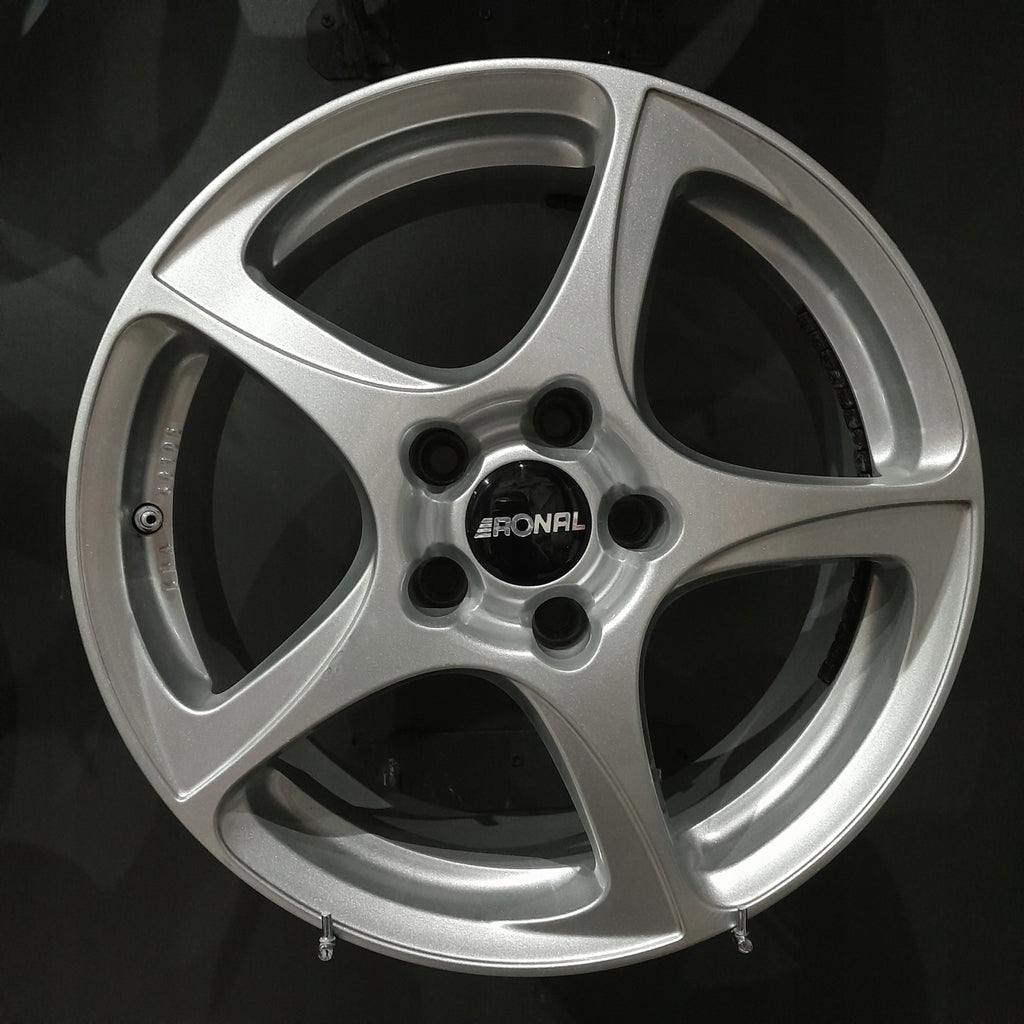 4x Alufelge 17 Zoll 7.0" 5x114.3 40ET Glanz Silber 53R7705-EX Nissan Qashqai I FEL7138526777ja
