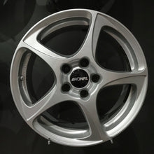 Laden Sie das Bild in den Galerie-Viewer, 4x Alufelge 17 Zoll 7.0" 5x114.3 40ET Glanz Silber 53R7705-EX Nissan Qashqai I FEL7138526777ja