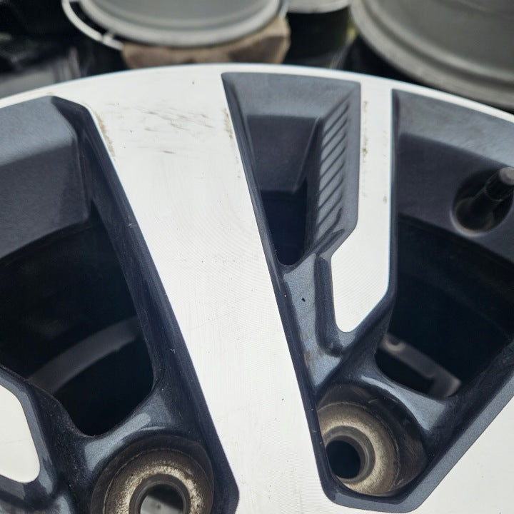 1x Alufelge 16 Zoll 6.5" 5x114.3 40ET Glanz Graphit N856014 Mg Pulsar Rim Wheel FEL3603006436tt
